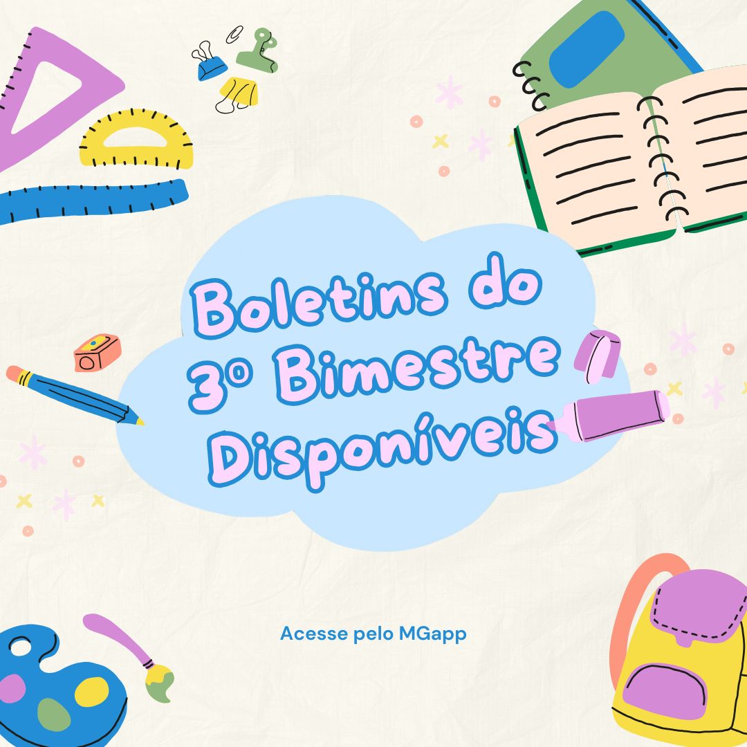 Boletins do 3º Bimestre Disponíveis